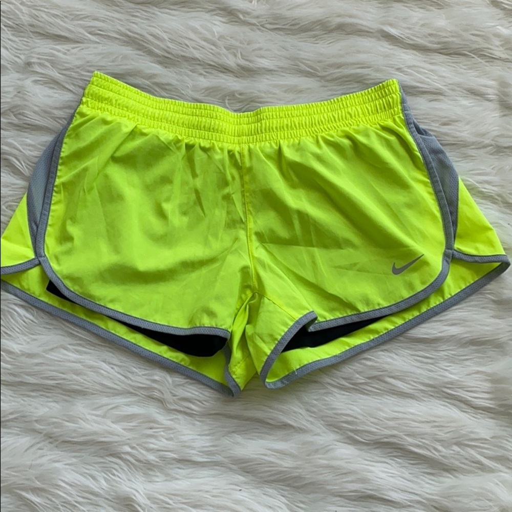 Nike | Neon Running Shorts